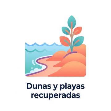 Dunas y playas recuperadas