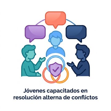 Jóvenes capacitados en resolución alterna de conflictos