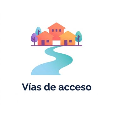 Vías de acceso construidas